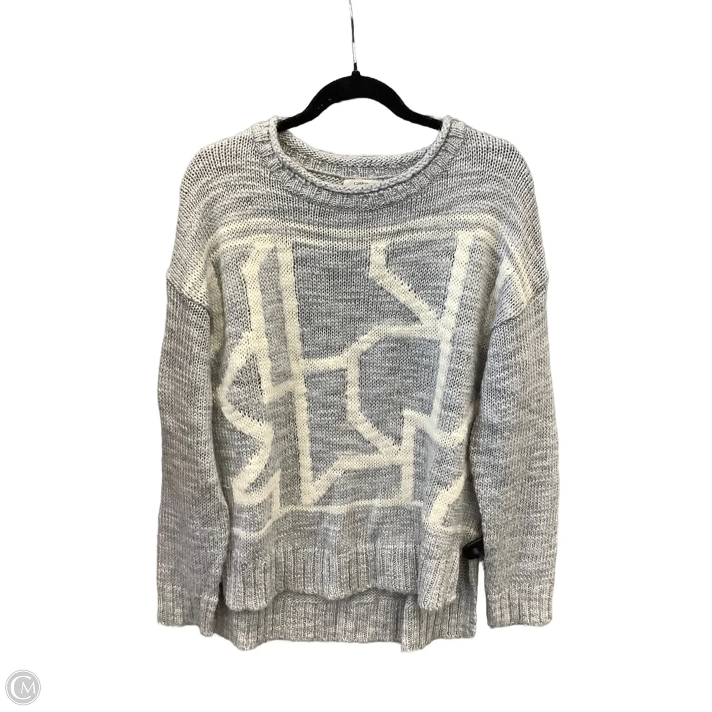 Sweater By Caslon In Grey, Size: M