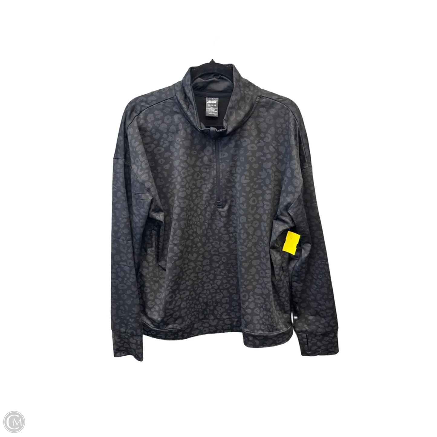 Athletic Jacket By Avia In Black, Size: Xl