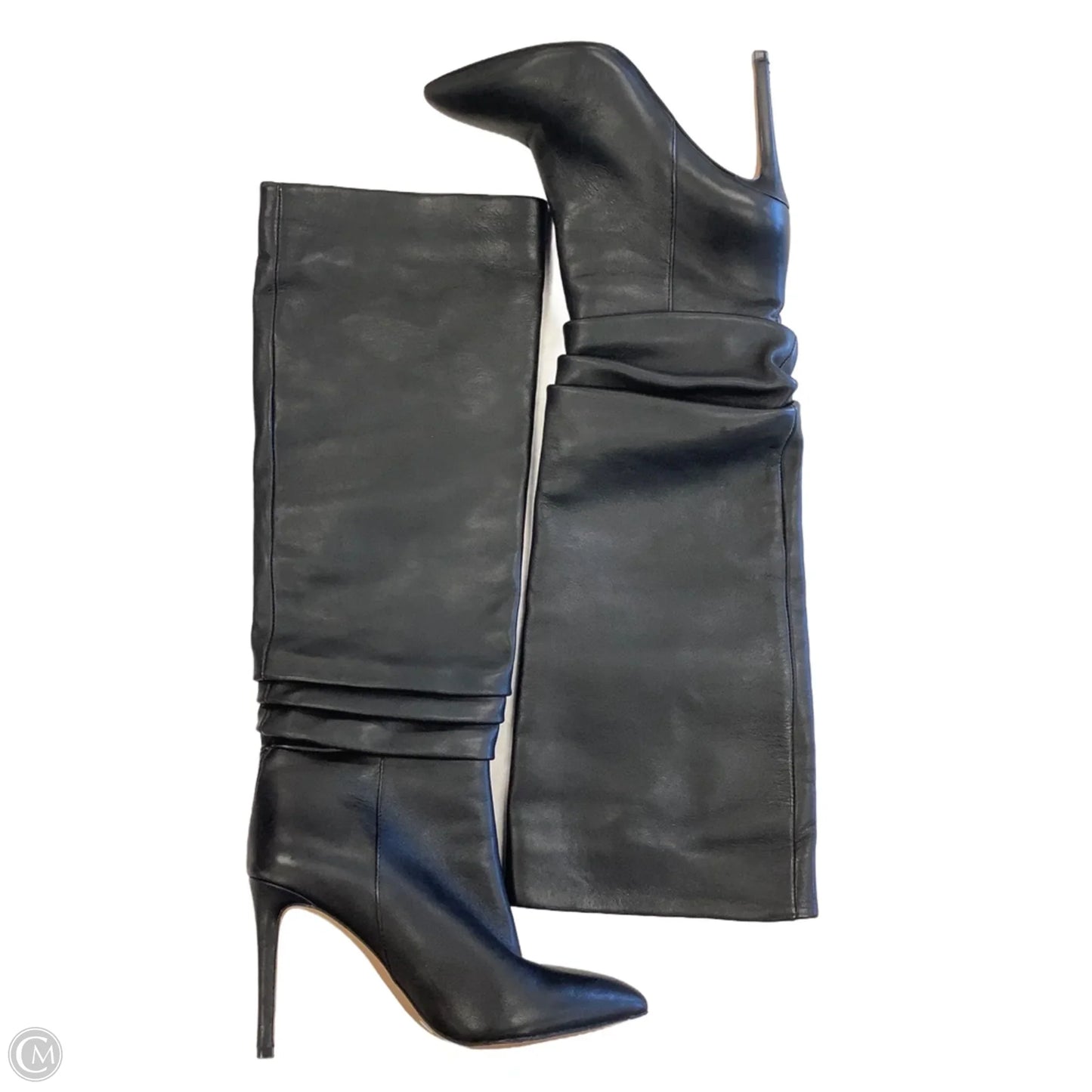 Boots Knee Heels By Vince Camuto In Black, Size: 7