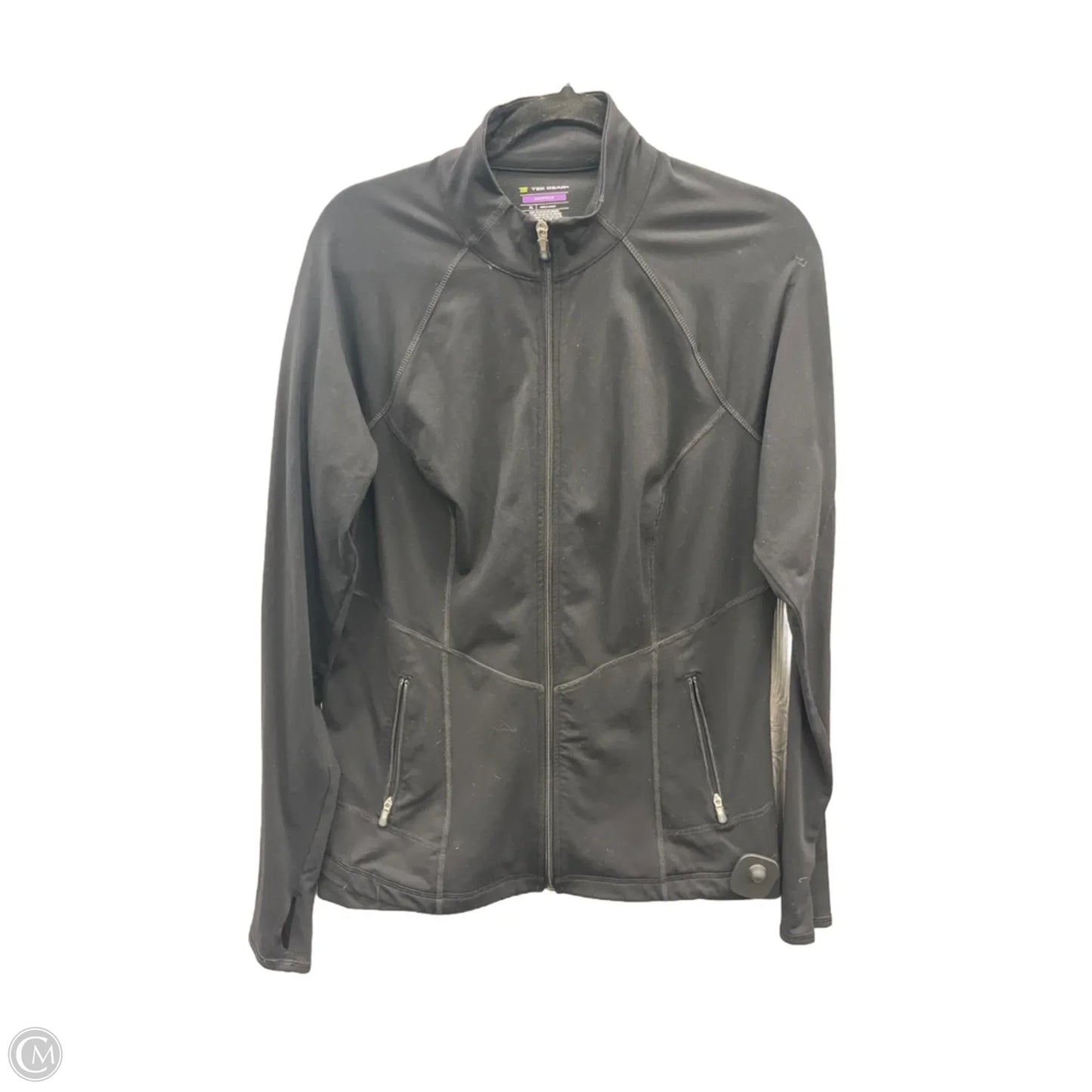 Athletic Jacket By Tek Gear In Black, Size: Xl