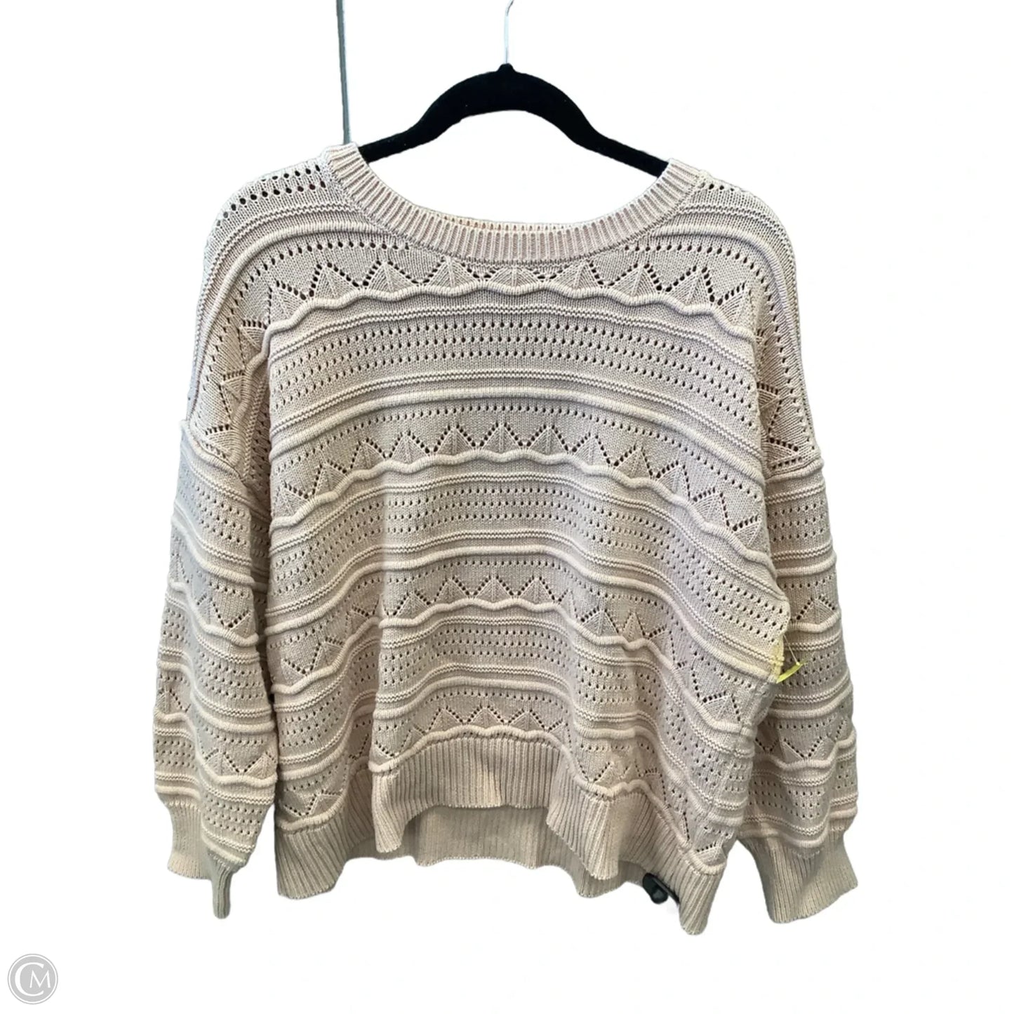 Sweater By Clothes Mentor In Pink, Size: Xl