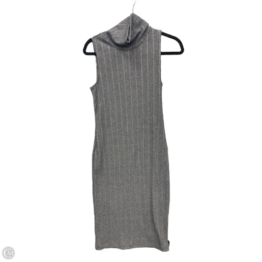 Dress Casual Midi By Nine West Apparel In Grey, Size: M