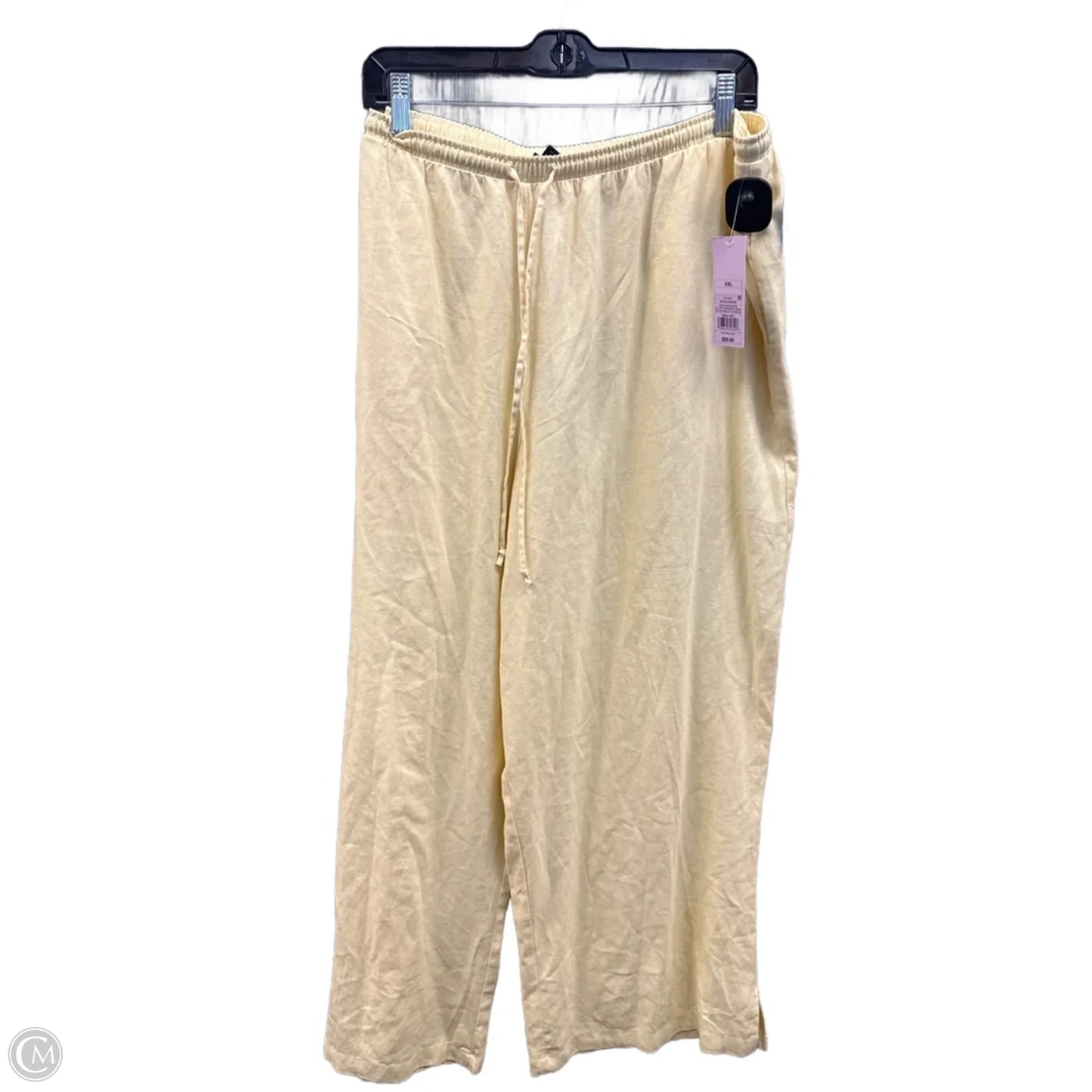 Pants Linen By Wild Fable In Yellow, Size: 18