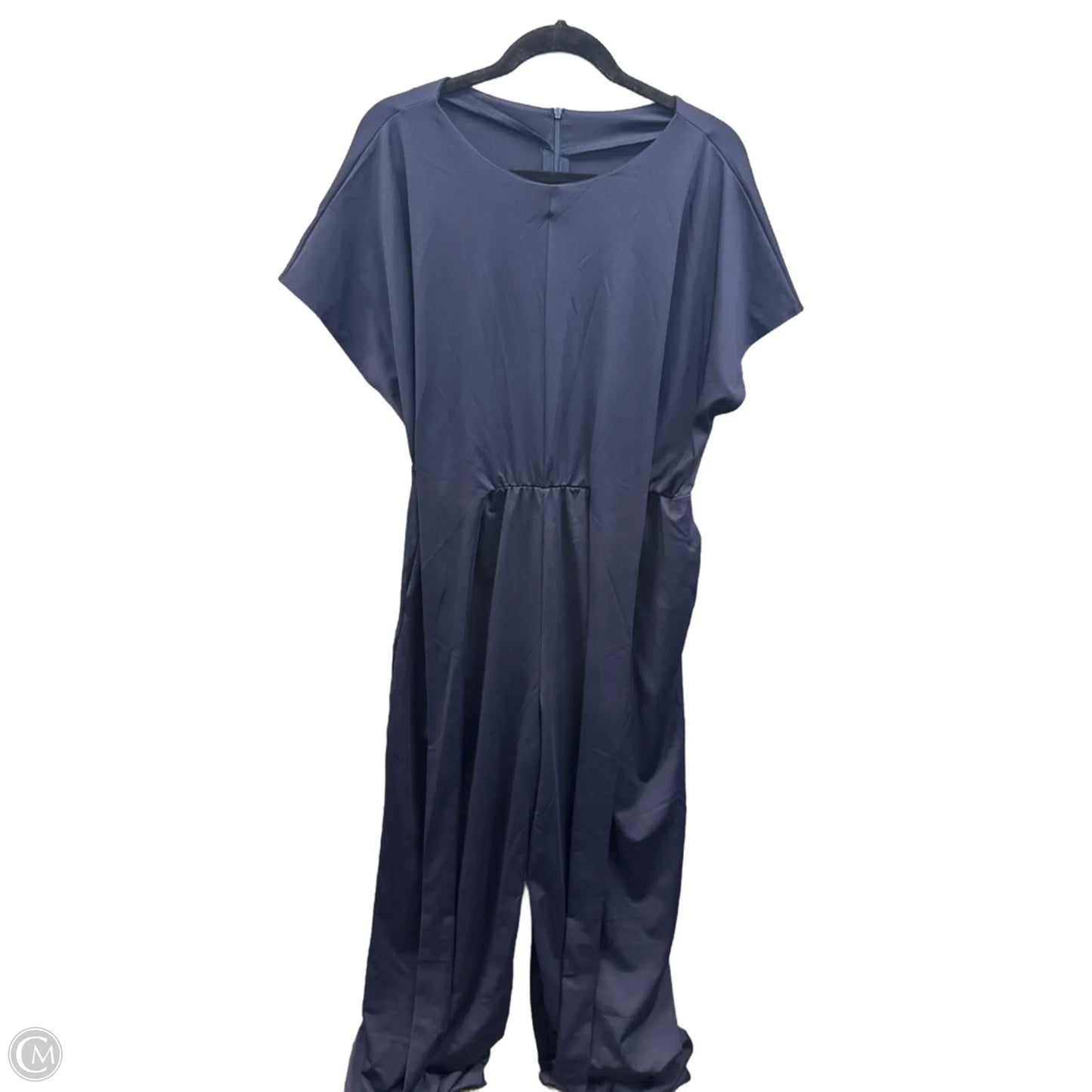 Jumpsuit By Clothes Mentor In Blue, Size: L