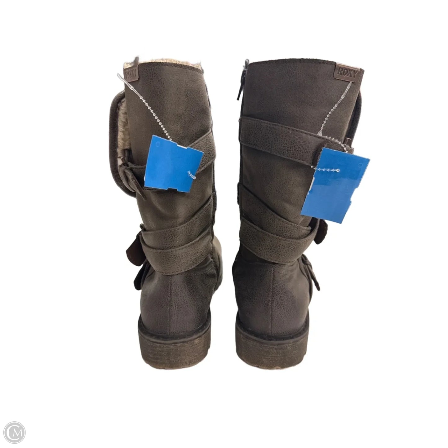 Boots Ankle Flats By Roxy In Brown, Size: 8.5