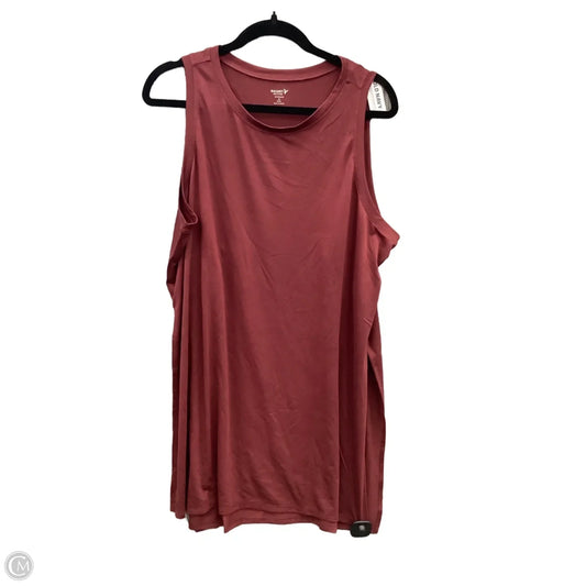 Athletic Dress By Old Navy In Red, Size: Xl