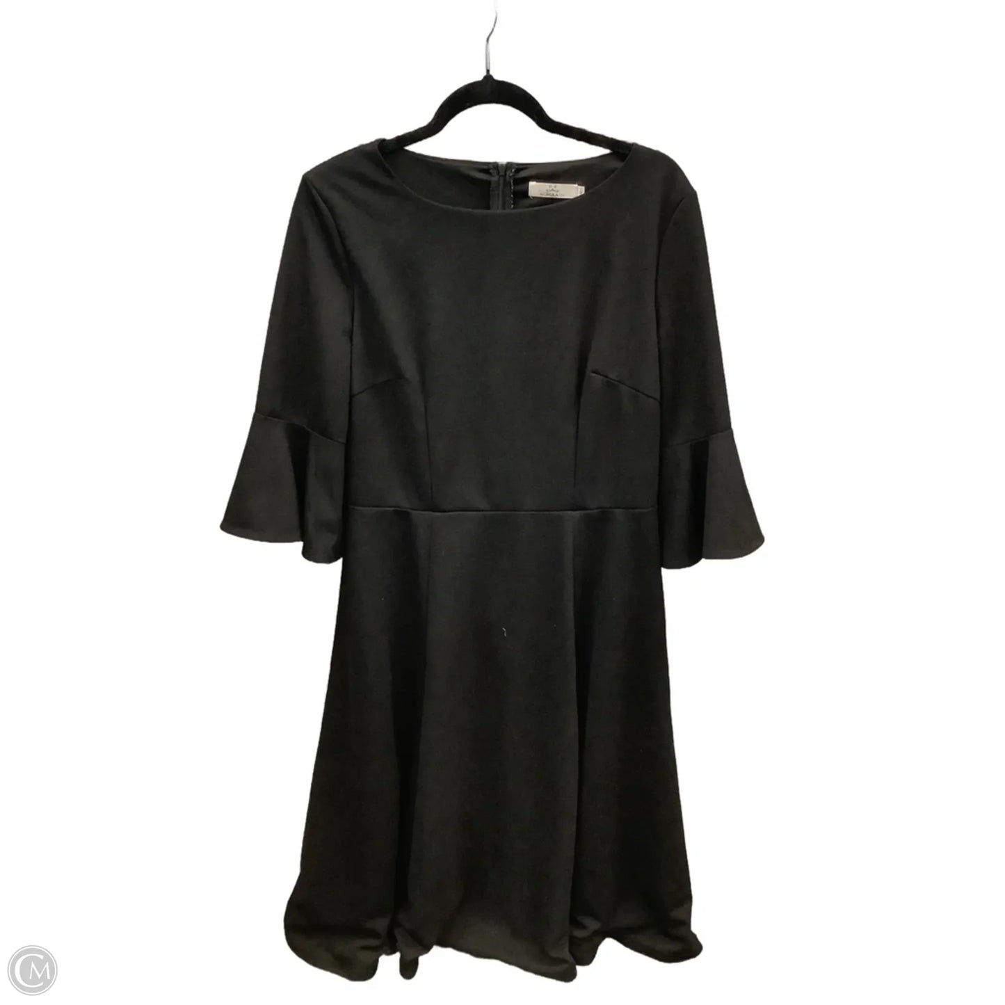 Dress Casual Midi By Clothes Mentor In Black, Size: Xl