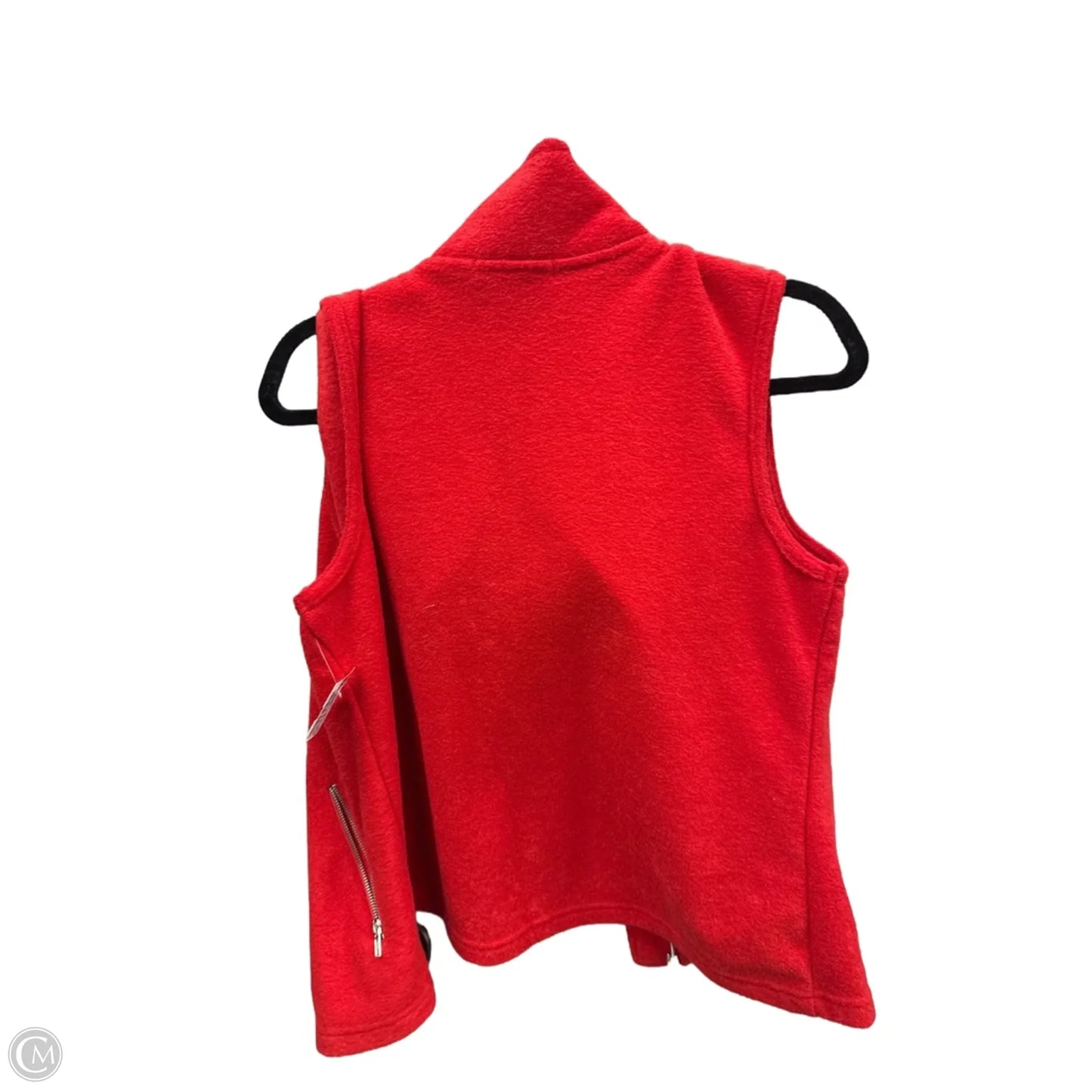 Vest Fleece By Coldwater Creek In Red, Size: M