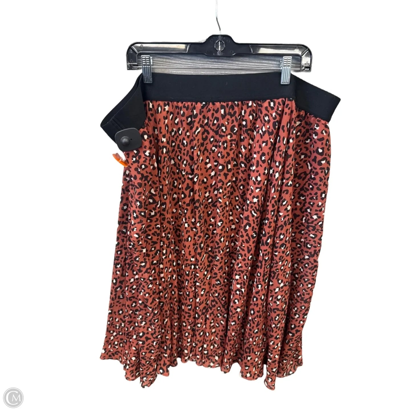 Skirt Midi By Evri In Animal Print, Size: 24