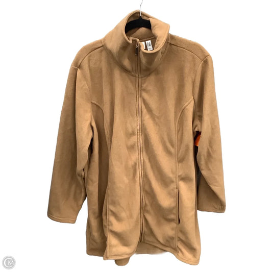 Jacket Fleece By D&co. In Brown, Size: 2x