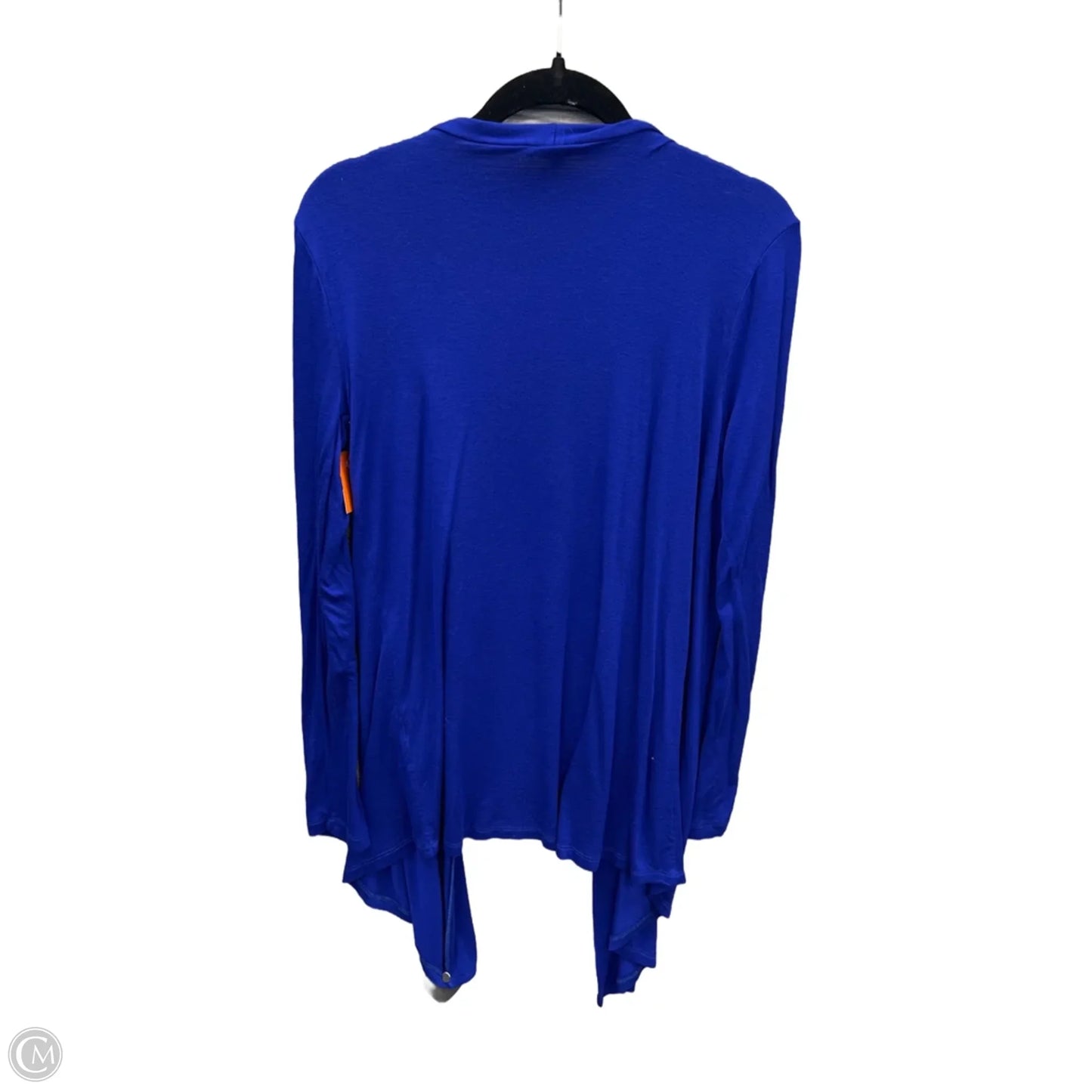 Cardigan By Zenana Outfitters In Blue, Size: L