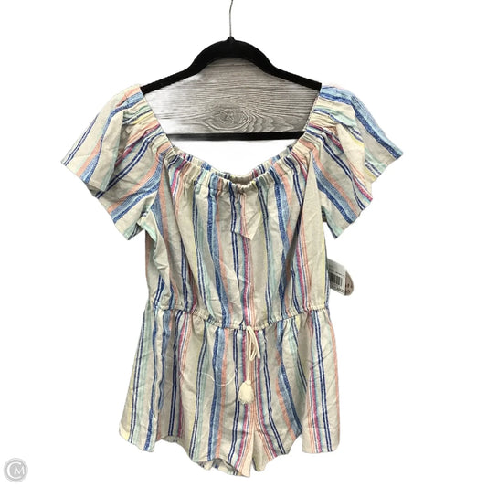 Romper By Cme In Striped Pattern, Size: Xl