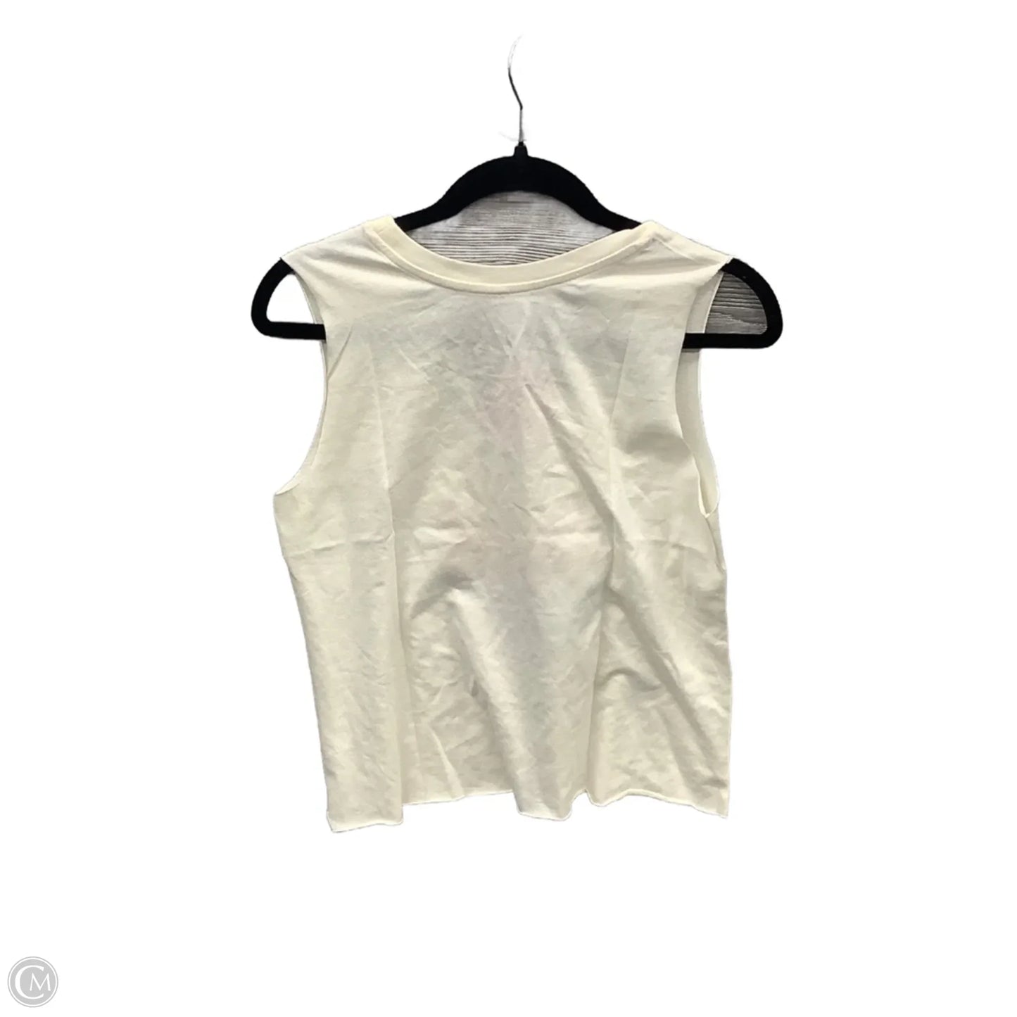 Top Sleeveless By Disney In Cream, Size: M