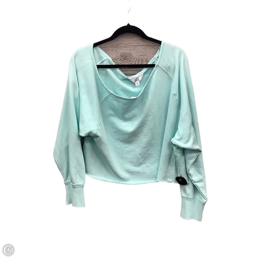 Sweatshirt Crewneck By Joy Lab In Blue, Size: Xxl