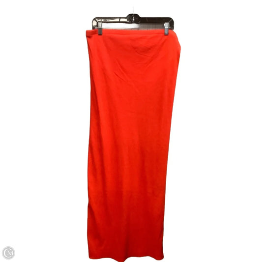 Dress Casual Maxi By A New Day In Red, Size: Xl
