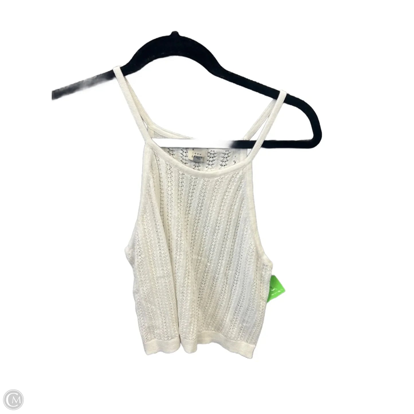 Top Sleeveless By A New Day In White, Size: M