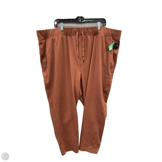 Athletic Pants By Old Navy In Brown, Size: 3x