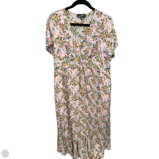 Dress Casual Maxi By Suzanne Betro In Floral Print, Size: 2x