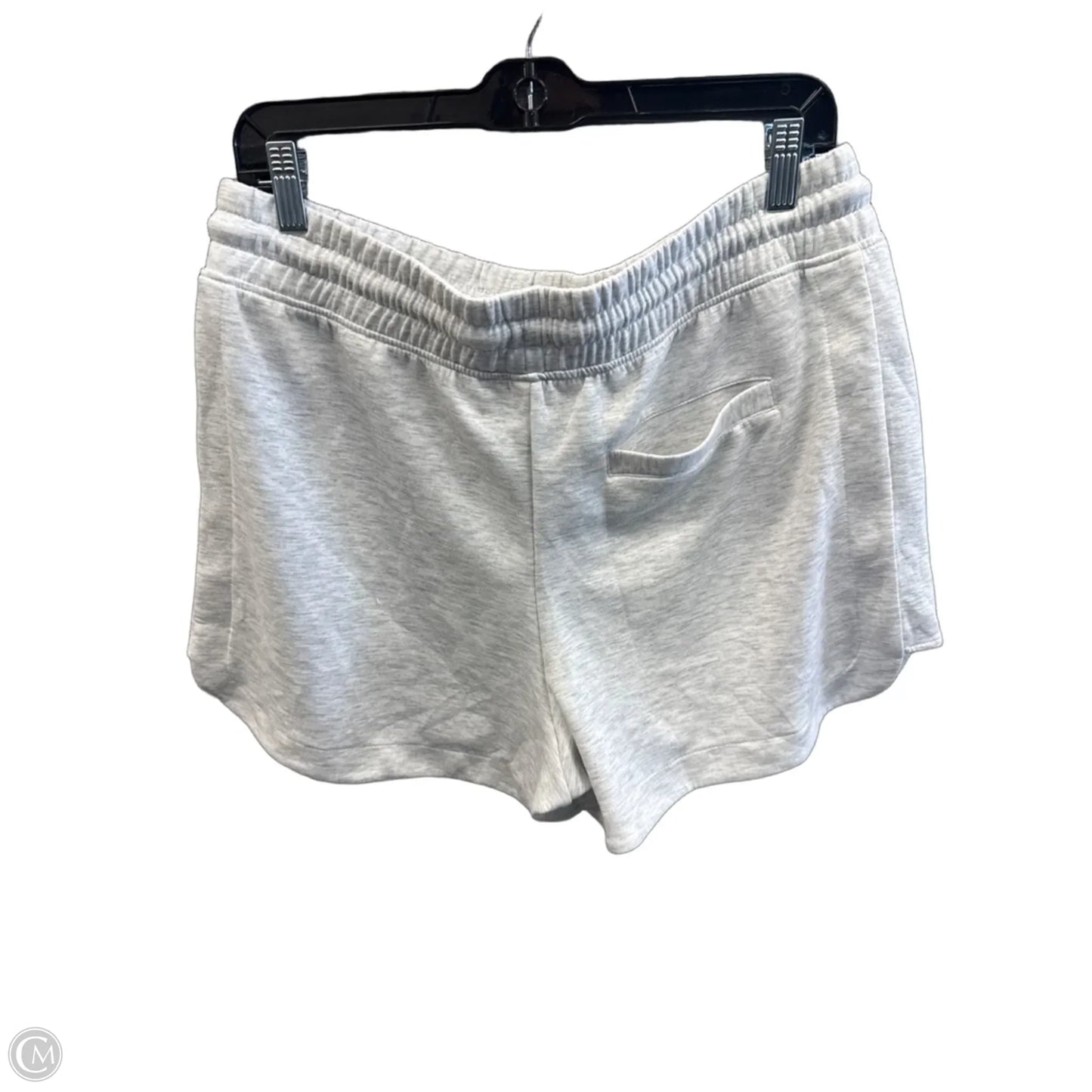 Athletic Shorts By Yogalicious In Grey, Size: Xl