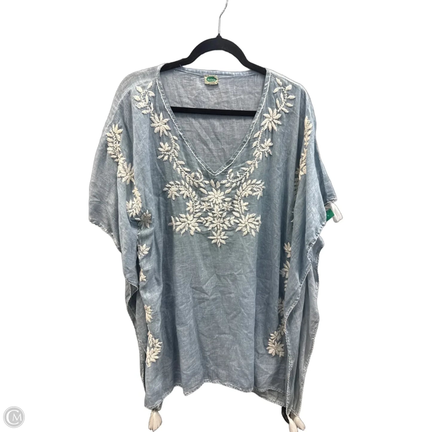 Shawl By Cme In Blue, Size: Osfm