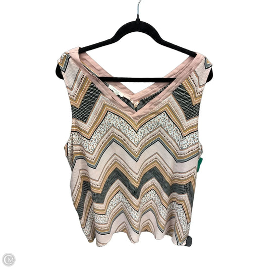 Top Sleeveless By Maurices In Multi-colored, Size: Xxl