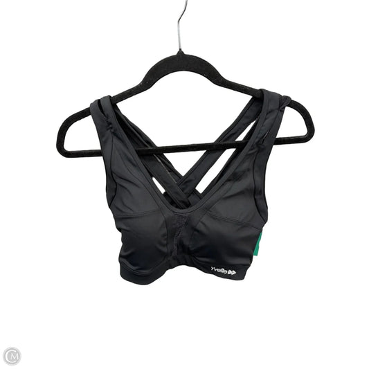 Athletic Bra By Clothes Mentor In Black, Size: L