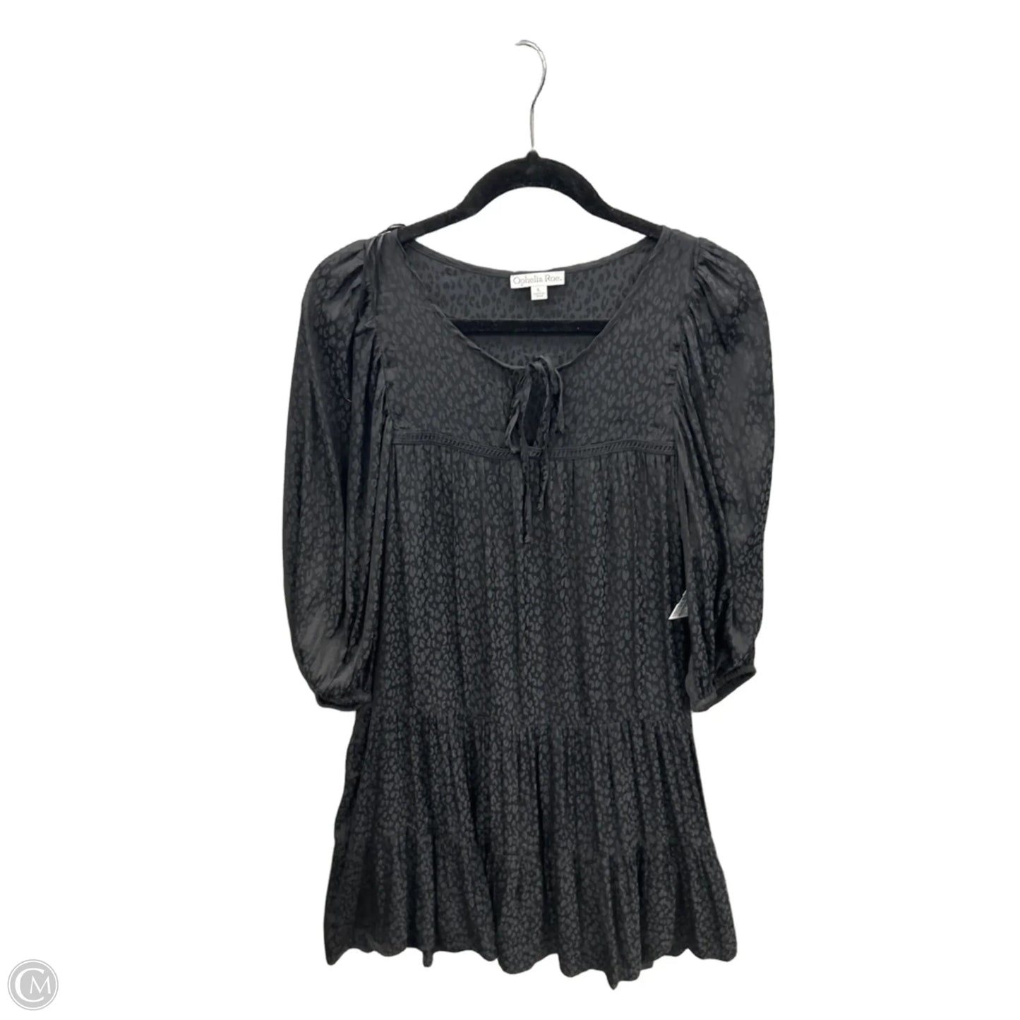 Dress Casual Midi By Ophelia Roe In Black, Size: L