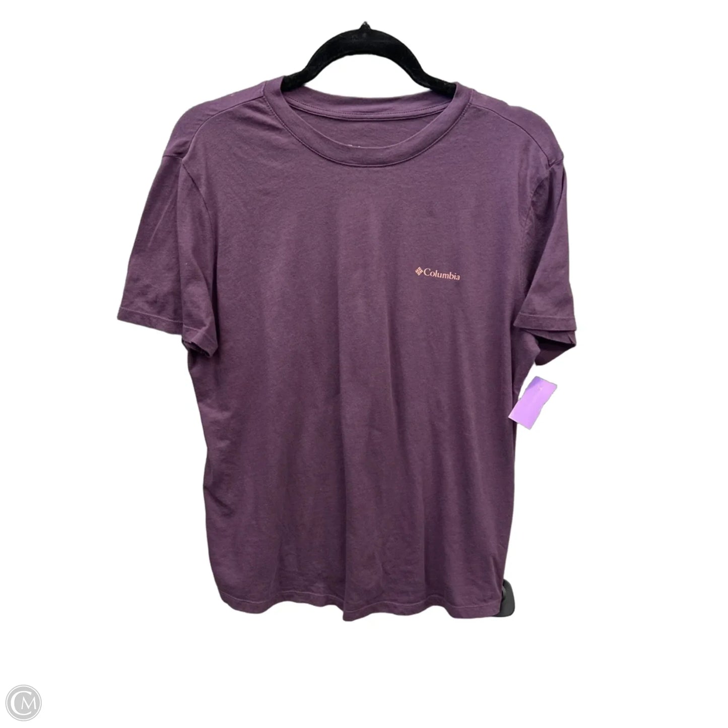 Top Short Sleeve By Columbia In Purple, Size: S