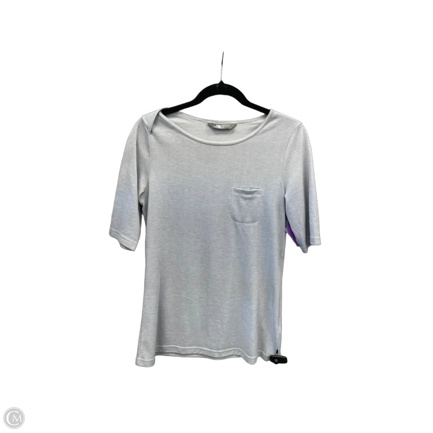 Top Short Sleeve By The North Face In Grey, Size: M