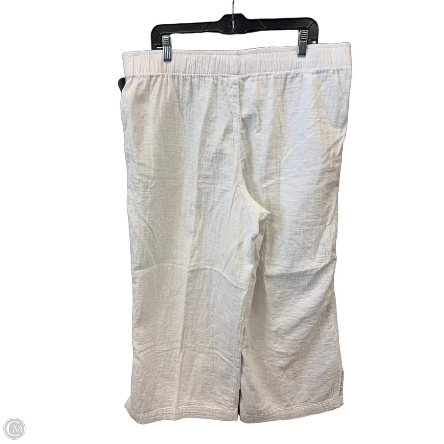 Pants Linen By Old Navy In White, Size: 14