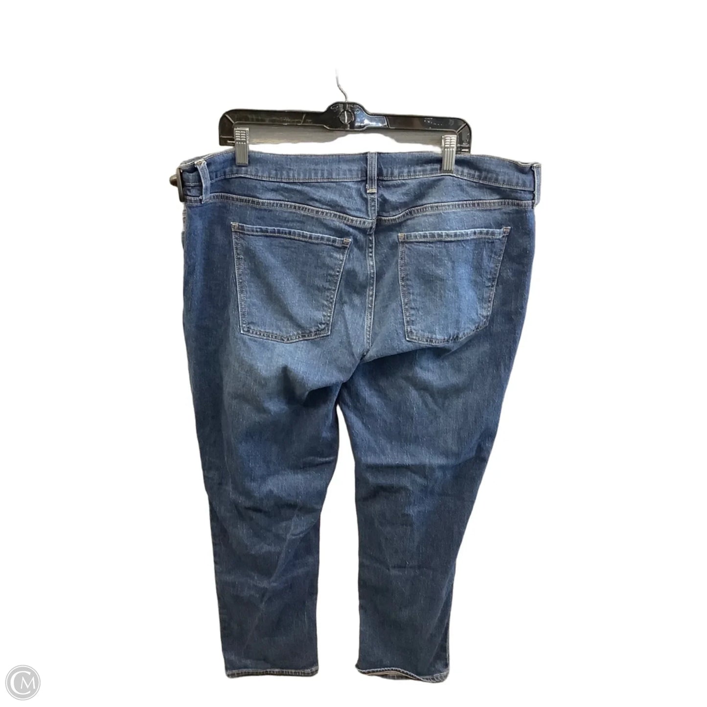 Jeans Boyfriend By Old Navy In Blue Denim, Size: 18