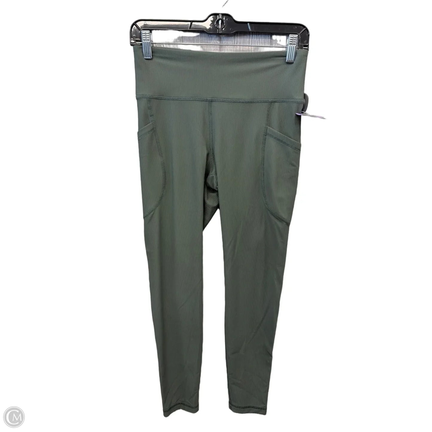 Athletic Leggings By Old Navy In Green, Size: M