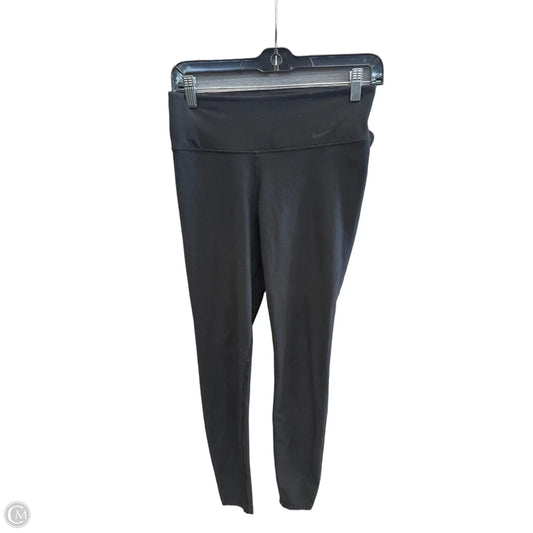 Athletic Leggings By Nike Apparel In Black, Size: S
