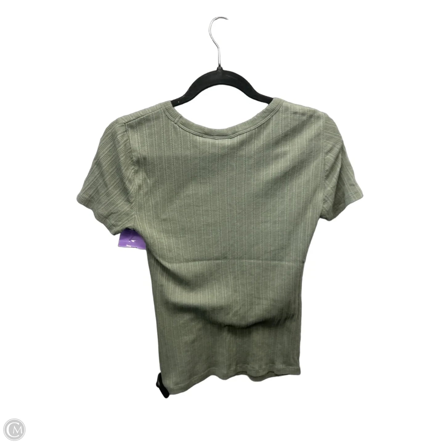 Top Short Sleeve By Gap In Green, Size: M