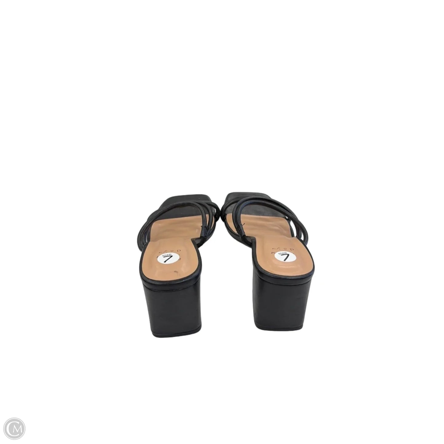 Shoes Heels Block By A New Day In Black, Size: 7