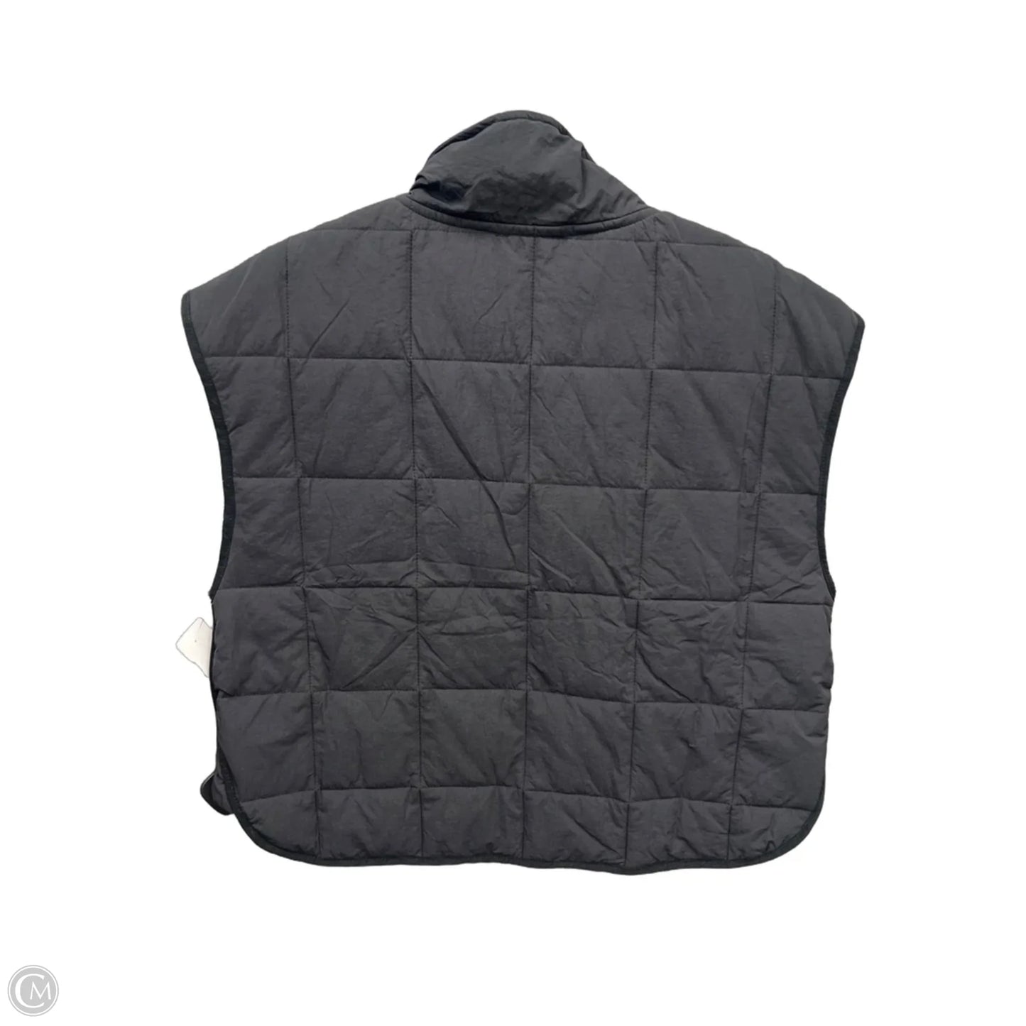Vest Puffer & Quilted By Papermoon In Black, Size: S
