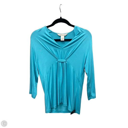 Top Long Sleeve By Clothes Mentor In Blue, Size: Lp
