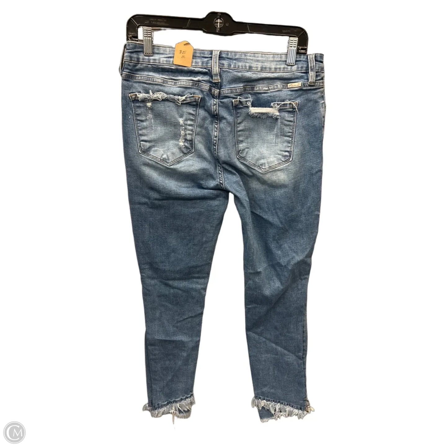 Jeans Skinny By Kancan In Blue Denim, Size: 10