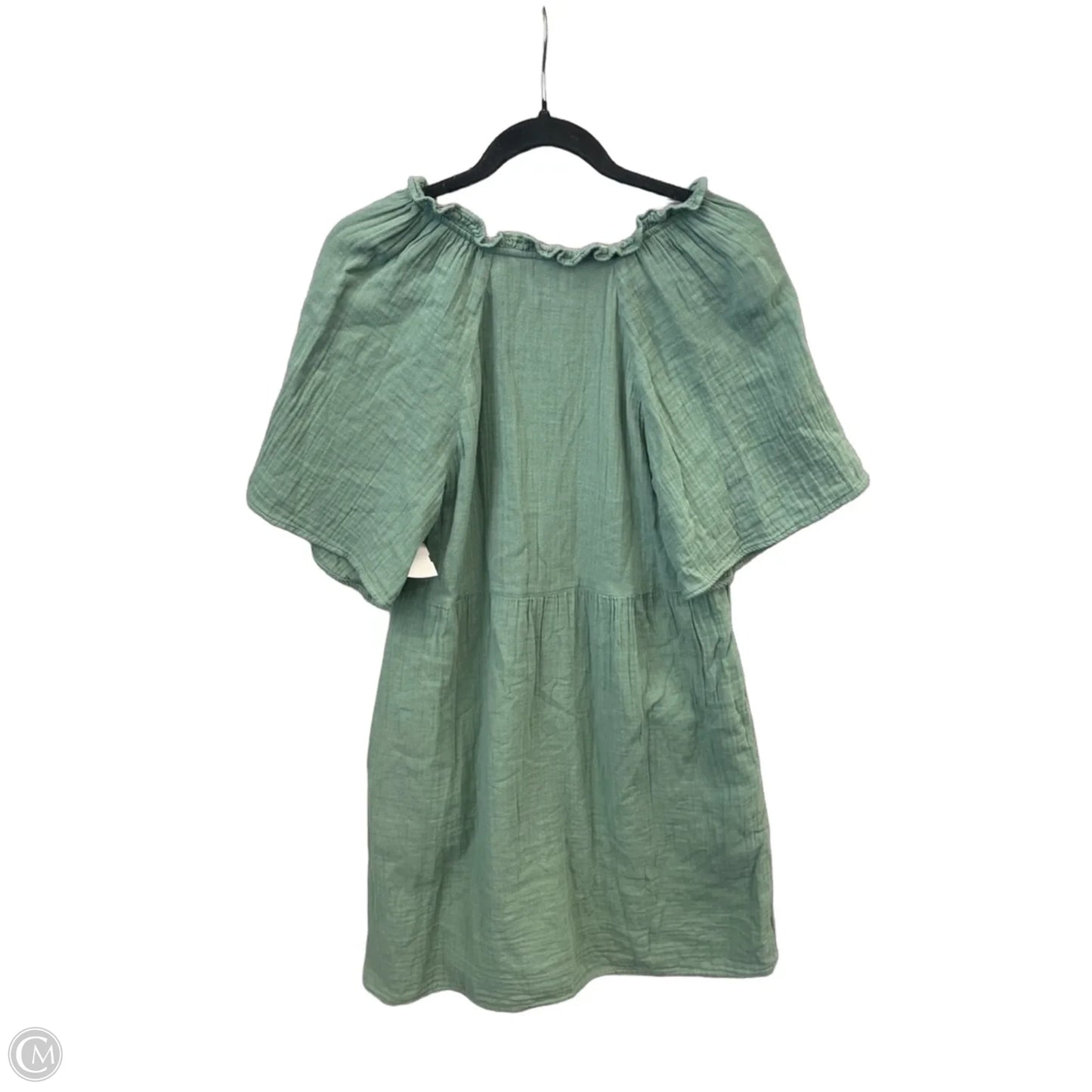Dress Casual Midi By Old Navy In Green, Size: S