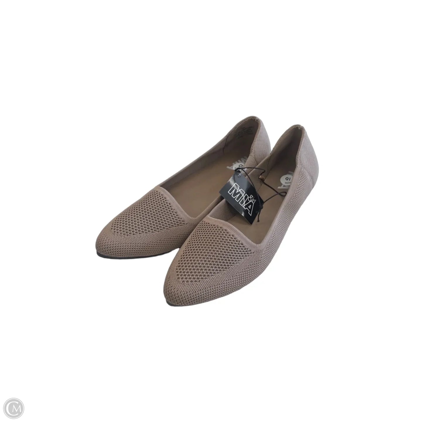 Shoes Flats By Mia In Brown, Size: 10