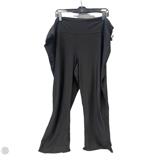 Athletic Leggings By Spalding In Black, Size: 3x