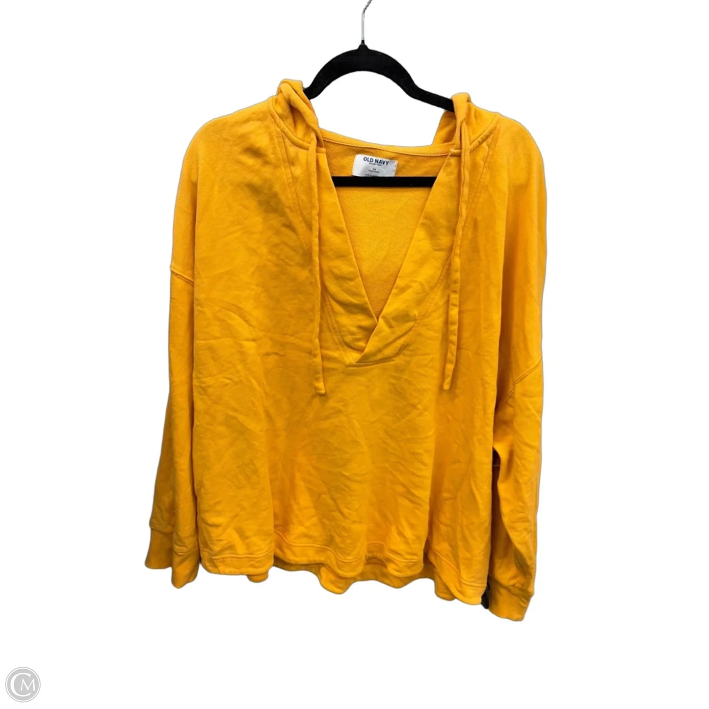 Sweatshirt Hoodie By Old Navy In Orange, Size: 2x