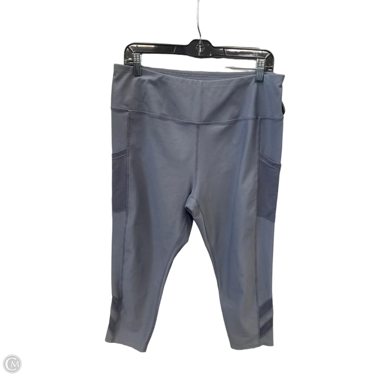 Athletic Leggings By Mondetta In Blue, Size: Xl