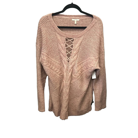 Sweater By Maurices In Pink, Size: Xl