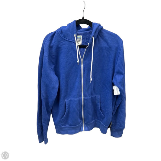 Sweatshirt Hoodie By Old Navy In Blue, Size: M