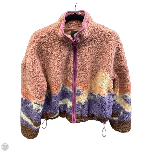 Jacket Faux Fur & Sherpa By Wild Fable In Multi-colored, Size: L