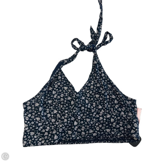 Top Sleeveless By American Eagle In Floral Print, Size: L