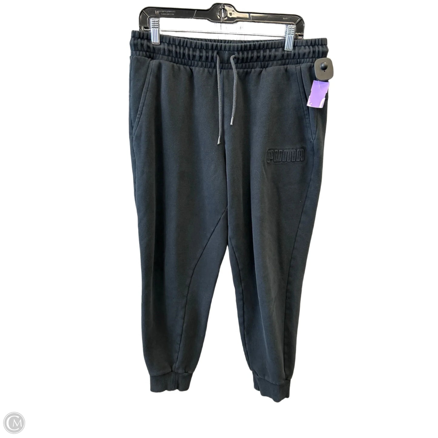 Athletic Pants By Puma In Black, Size: L