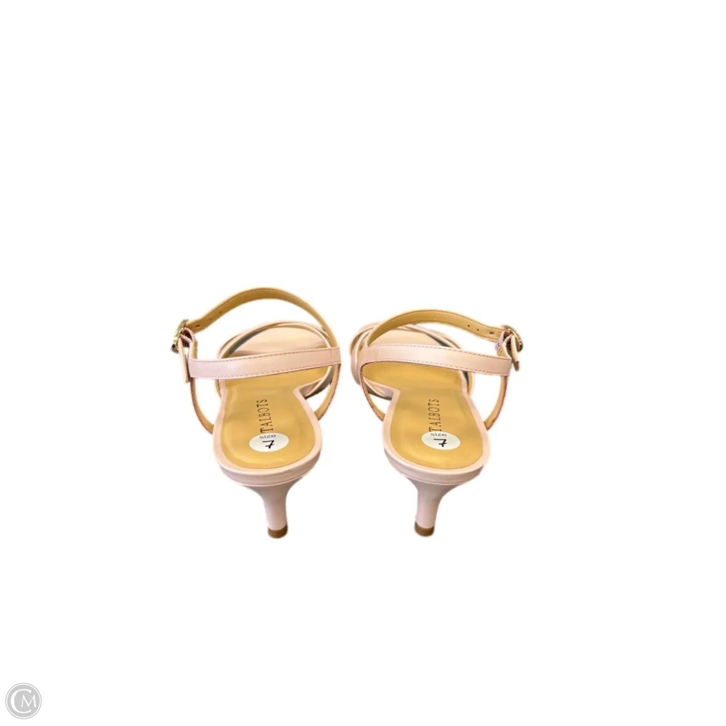 Shoes Heels Kitten By Talbots In Pink, Size: 7