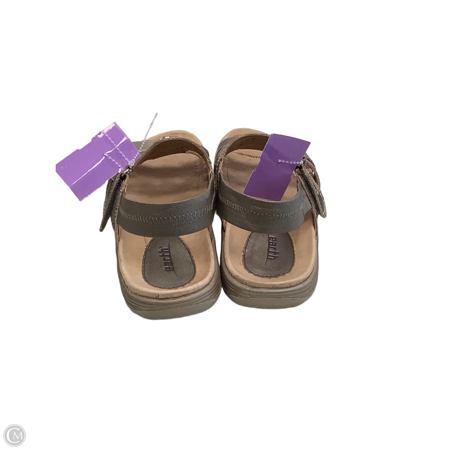 Sandals Flats By Earth In Brown, Size: 7